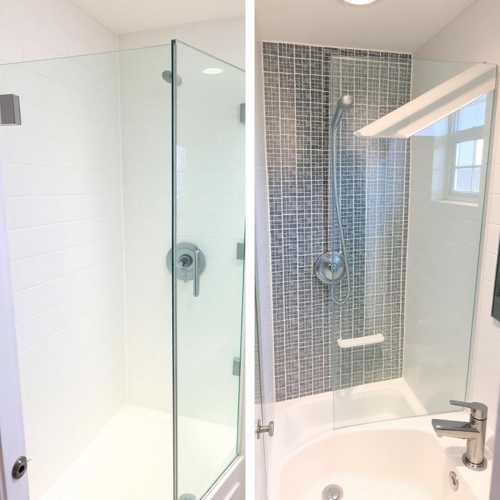Bathroom after cleaning
