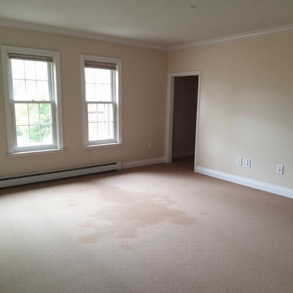 Living Room before cleaning